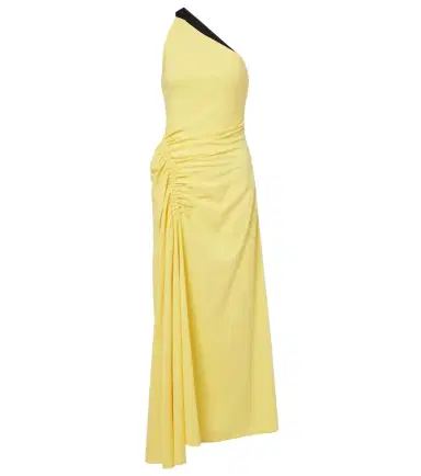 Proenza Schouler Sirena ruched maxi dress | Thumbnail 1 Proenza Schouler Sirena ruched maxi dress | Thumbnail 1