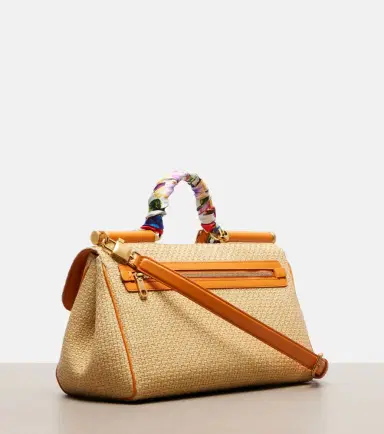 Dolce & Gabbana Sicily Small raffia top-handle bag | Thumbnail 3 Dolce & Gabbana Sicily Small raffia top-handle bag | Thumbnail 3