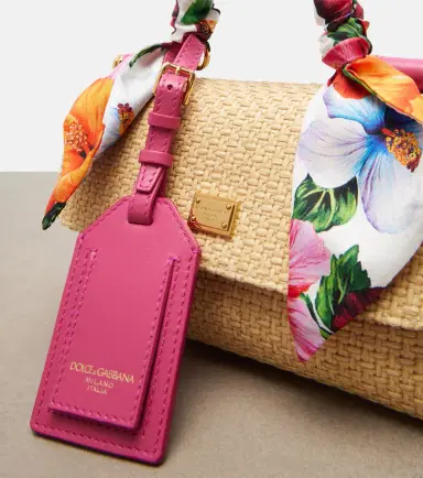 Dolce & Gabbana Sicily Small raffia-effect top-handle bag | Thumbnail 2 Dolce & Gabbana Sicily Small raffia-effect top-handle bag | Thumbnail 2