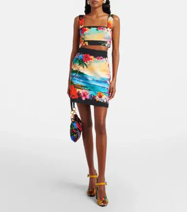 Dolce & Gabbana Printed miniskirt | Thumbnail 3 Dolce & Gabbana Printed miniskirt | Thumbnail 3