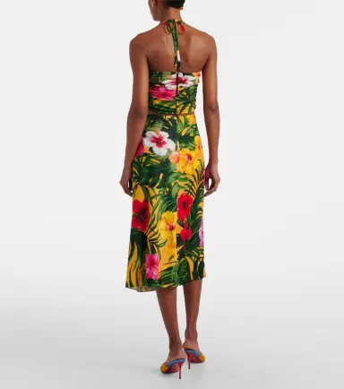Dolce & Gabbana Draped floral midi skirt | Thumbnail 3 Dolce & Gabbana Draped floral midi skirt | Thumbnail 3