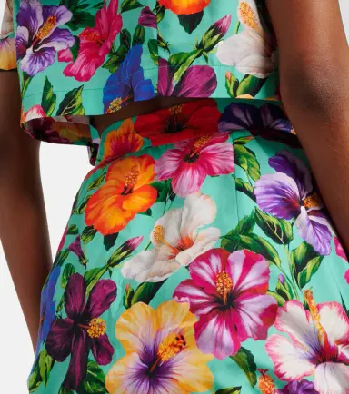 Dolce & Gabbana Floral cotton shorts | Thumbnail 4 Dolce & Gabbana Floral cotton shorts | Thumbnail 4