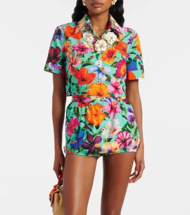 Dolce & Gabbana Floral cotton shorts | Thumbnail 5 Dolce & Gabbana Floral cotton shorts | Thumbnail 5
