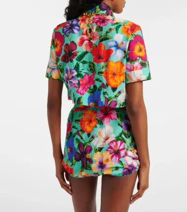 Dolce & Gabbana Floral cotton shorts | Thumbnail 6 Dolce & Gabbana Floral cotton shorts | Thumbnail 6