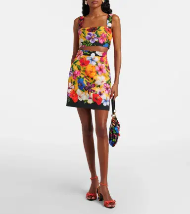 Dolce & Gabbana Floral miniskirt | Thumbnail 2 Dolce & Gabbana Floral miniskirt | Thumbnail 2