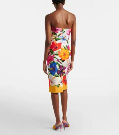 Dolce & Gabbana Floral bustier dress | Thumbnail 3 Dolce & Gabbana Floral bustier dress | Thumbnail 3