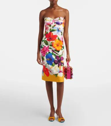 Dolce & Gabbana Floral bustier dress | Thumbnail 5 Dolce & Gabbana Floral bustier dress | Thumbnail 5
