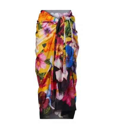 Dolce & Gabbana Floral cotton beach cover-up | Thumbnail 1 Dolce & Gabbana Floral cotton beach cover-up | Thumbnail 1