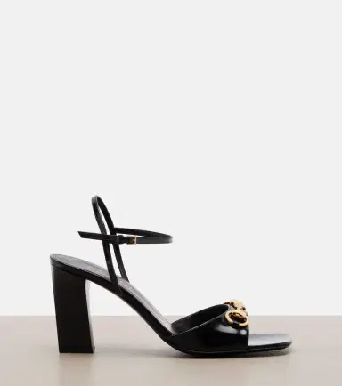 Gucci Signora Horsebit leather slingback sandals | Thumbnail 4 Gucci Signora Horsebit leather slingback sandals | Thumbnail 4