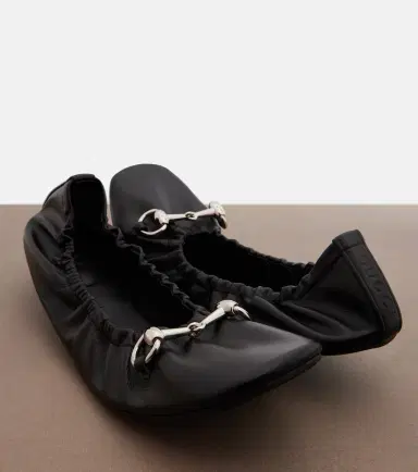 Gucci Prima Horsebit leather ballet flats | Thumbnail 4 Gucci Prima Horsebit leather ballet flats | Thumbnail 4