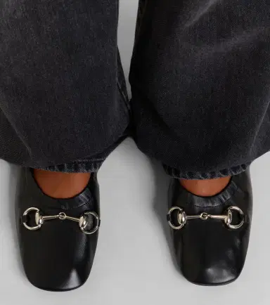 Gucci Prima Horsebit leather ballet flats | Thumbnail 5 Gucci Prima Horsebit leather ballet flats | Thumbnail 5