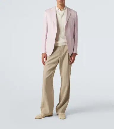 Canali Cotton and silk polo shirt | Thumbnail 3 Canali Cotton and silk polo shirt | Thumbnail 3