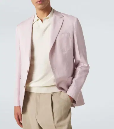Canali Cotton and silk polo shirt | Thumbnail 6 Canali Cotton and silk polo shirt | Thumbnail 6