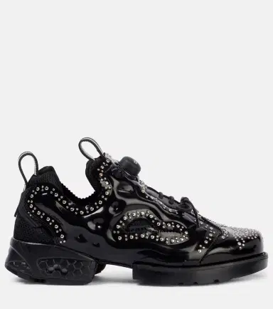 NOIR KEI NINOMIYA Studded brogue sneakers | Thumbnail 4 NOIR KEI NINOMIYA Studded brogue sneakers | Thumbnail 4