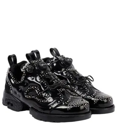 NOIR KEI NINOMIYA Studded brogue sneakers | Thumbnail 1 NOIR KEI NINOMIYA Studded brogue sneakers | Thumbnail 1