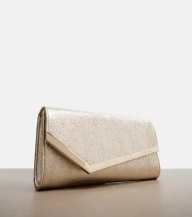 Jimmy Choo Emmie Small metallic leather clutch | Thumbnail 2 Jimmy Choo Emmie Small metallic leather clutch | Thumbnail 2