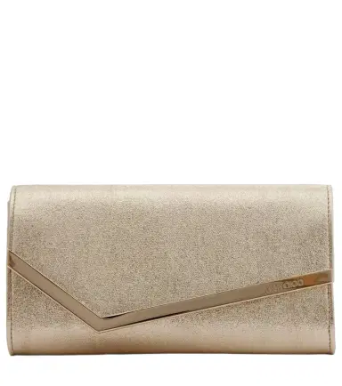 Jimmy Choo Emmie Small metallic leather clutch | Thumbnail 1 Jimmy Choo Emmie Small metallic leather clutch | Thumbnail 1