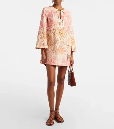 Zimmermann Aster printed linen beach dress | Thumbnail 3 Zimmermann Aster printed linen beach dress | Thumbnail 3