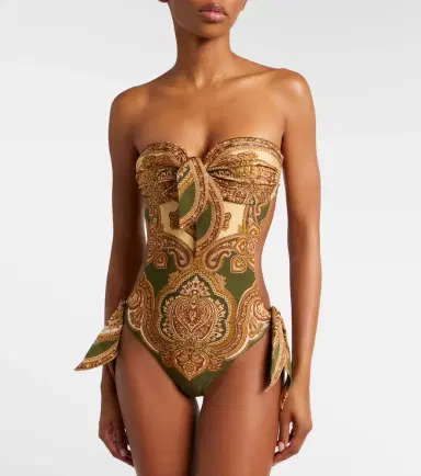 Zimmermann Mahon cutout printed swimsuit | Thumbnail 4 Zimmermann Mahon cutout printed swimsuit | Thumbnail 4
