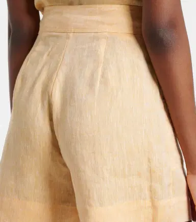 Eres Enjouee linen shorts | Thumbnail 2 Eres Enjouee linen shorts | Thumbnail 2