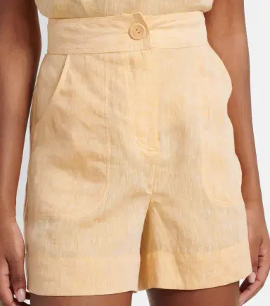 Eres Enjouee linen shorts | Thumbnail 3 Eres Enjouee linen shorts | Thumbnail 3
