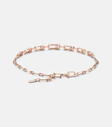 Messika Move Link 18kt rose gold choker with diamonds | Thumbnail 2 Messika Move Link 18kt rose gold choker with diamonds | Thumbnail 2