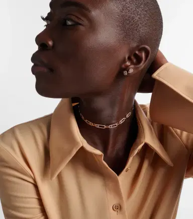 Messika Move Link 18kt rose gold choker with diamonds | Thumbnail 4 Messika Move Link 18kt rose gold choker with diamonds | Thumbnail 4