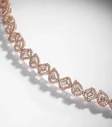 Messika My Twin 18kt rose gold bracelet with diamonds | Thumbnail 5 Messika My Twin 18kt rose gold bracelet with diamonds | Thumbnail 5