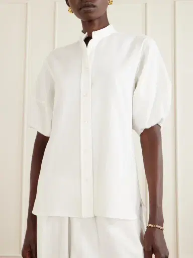 Stella McCartney Cotton-crepon Shirt | Thumbnail 3 Stella McCartney Cotton-crepon Shirt | Thumbnail 3