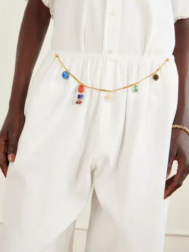 Stella McCartney Embellished Cotton-crepe Balloon Pants | Thumbnail 4 Stella McCartney Embellished Cotton-crepe Balloon Pants | Thumbnail 4