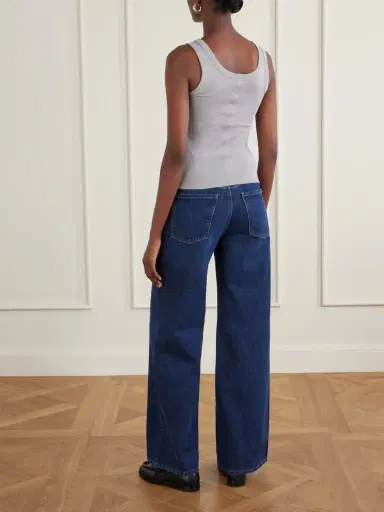 FLORE FLORE Hillie Organic Cotton-jersey Tank | Thumbnail 3 FLORE FLORE Hillie Organic Cotton-jersey Tank | Thumbnail 3