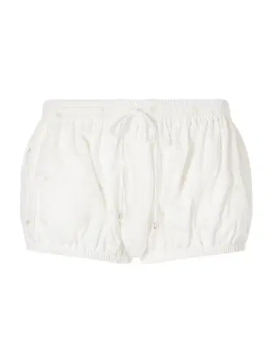 The Attico Embroidered Cotton-blend Shorts | Thumbnail 1 The Attico Embroidered Cotton-blend Shorts | Thumbnail 1