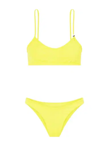 The Attico Logo-embellished Triangle Bikini | Thumbnail 1 The Attico Logo-embellished Triangle Bikini | Thumbnail 1