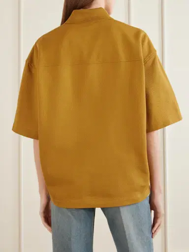 Saint Laurent Cotton-piqué Polo Shirt | Thumbnail 4 Saint Laurent Cotton-piqué Polo Shirt | Thumbnail 4