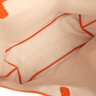 goyard Goyard Goyardine Canvas Orange Saint Louis PM Tote Palladium Hardware | Thumbnail 9 goyard Goyard Goyardine Canvas Orange Saint Louis PM Tote Palladium Hardware | Thumbnail 9