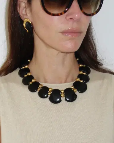 Jen Wonders Studio Glossy Black Chocker | Thumbnail 5 Jen Wonders Studio Glossy Black Chocker | Thumbnail 5