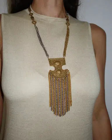 Jen Wonders Studio Tassel Necklace | Thumbnail 7 Jen Wonders Studio Tassel Necklace | Thumbnail 7
