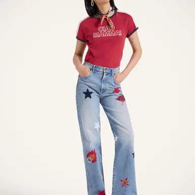 La DoubleJ Itty Bitty Concert Racer T-Shirt | Thumbnail 5 La DoubleJ Itty Bitty Concert Racer T-Shirt | Thumbnail 5