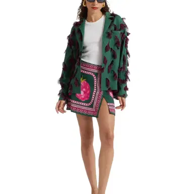 La DoubleJ Foulard Mini Skirt | Thumbnail 1 La DoubleJ Foulard Mini Skirt | Thumbnail 1