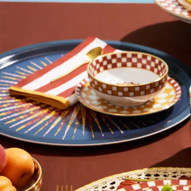 La DoubleJ Round Printed Tray | Thumbnail 2 La DoubleJ Round Printed Tray | Thumbnail 2
