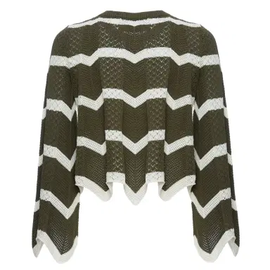 La DoubleJ Chevron Crop Sweater | Thumbnail 6 La DoubleJ Chevron Crop Sweater | Thumbnail 6