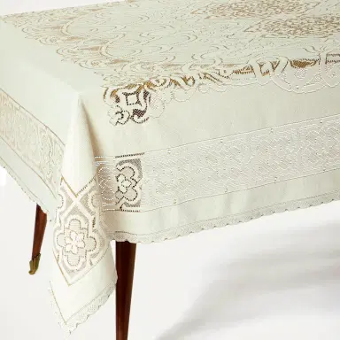 La DoubleJ Lacey Large Tablecloth | Thumbnail 4 La DoubleJ Lacey Large Tablecloth | Thumbnail 4