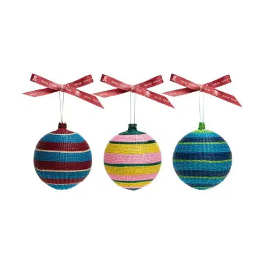 La DoubleJ Holiday Baubles Set Of 3 | Thumbnail 1 La DoubleJ Holiday Baubles Set Of 3 | Thumbnail 1