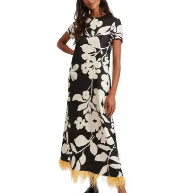 La DoubleJ Swing Dress (With Feathers) | Thumbnail 1 La DoubleJ Swing Dress (With Feathers) | Thumbnail 1
