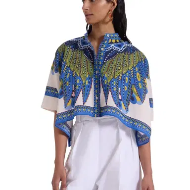 La DoubleJ Mini Foulard Shirt | Thumbnail 1 La DoubleJ Mini Foulard Shirt | Thumbnail 1