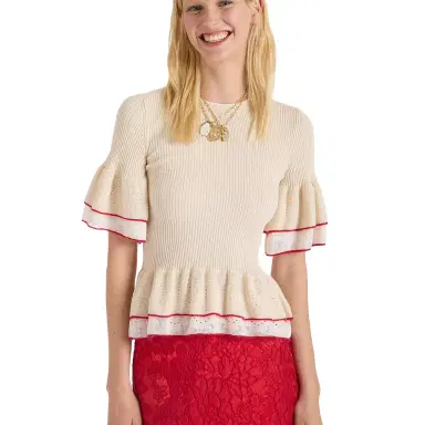 La DoubleJ Peplum Tee | Thumbnail 1 La DoubleJ Peplum Tee | Thumbnail 1