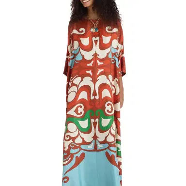 La DoubleJ Muumuu Dress Round Neck | Thumbnail 1 La DoubleJ Muumuu Dress Round Neck | Thumbnail 1