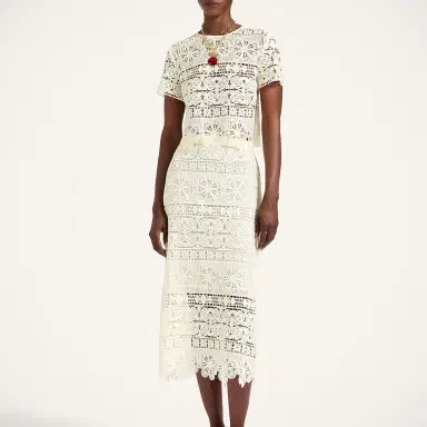 La DoubleJ Lacey Pencil Skirt | Thumbnail 3 La DoubleJ Lacey Pencil Skirt | Thumbnail 3