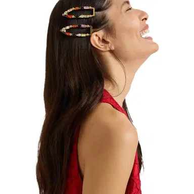 La DoubleJ Crystals Hair Clip | Thumbnail 1 La DoubleJ Crystals Hair Clip | Thumbnail 1