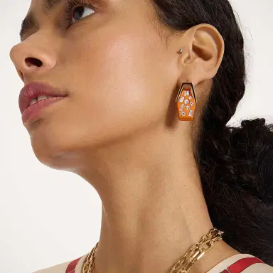 La DoubleJ Crystalled Portal Earrings | Thumbnail 2 La DoubleJ Crystalled Portal Earrings | Thumbnail 2